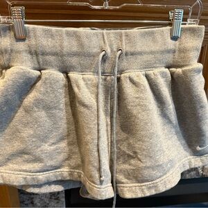 Nike Heather Gray Women's Athletic Shorts